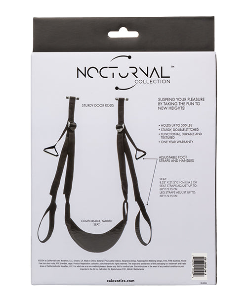 Nocturnal Collection Sex Swing - Black