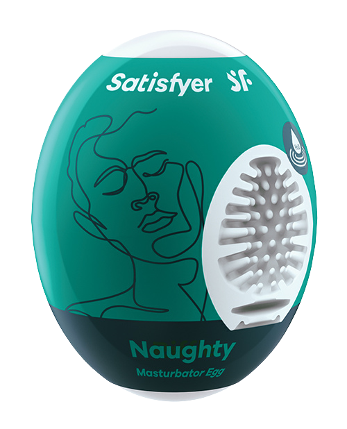 Satisfyer Masturbator Egg Naughty - Green