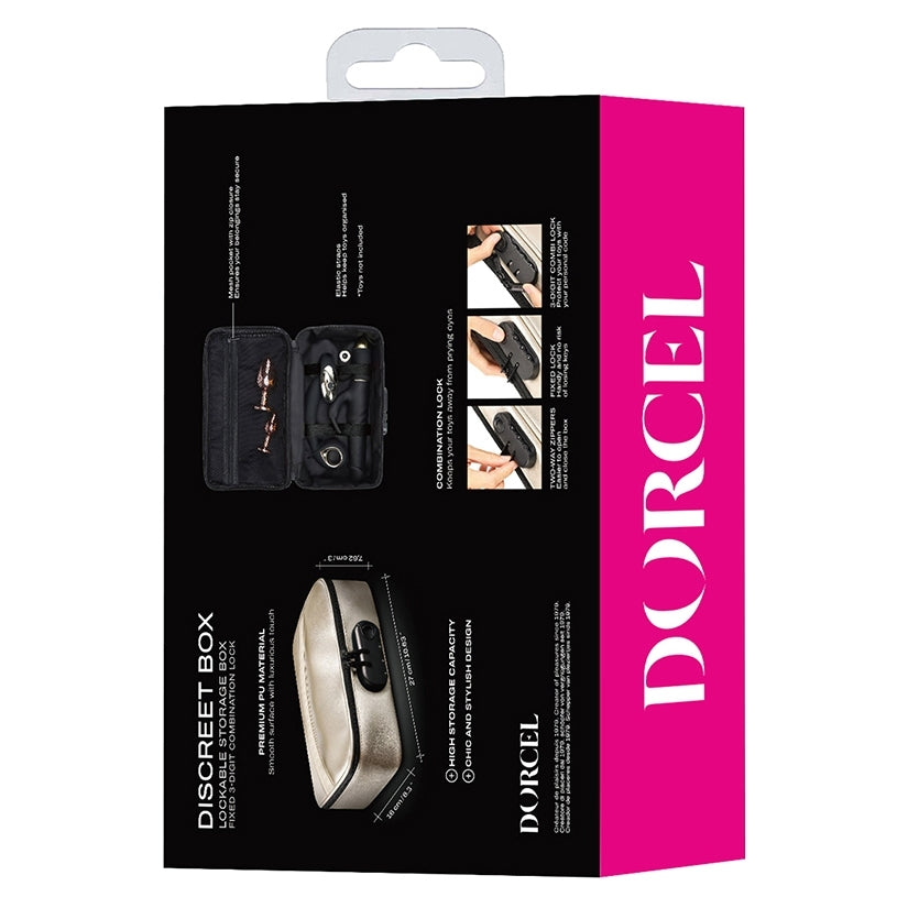 Discreet Luxury Gold Box