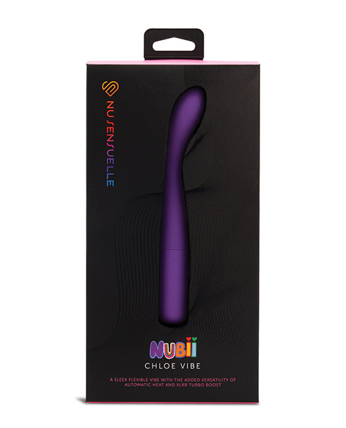 Nubii G-Spot Vibe w/Turbo & Heat - Purple