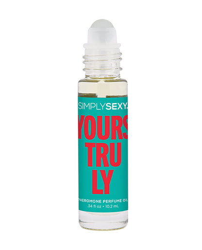 Pheromone Perfume Oil Roll On - .34 oz Yours Truly